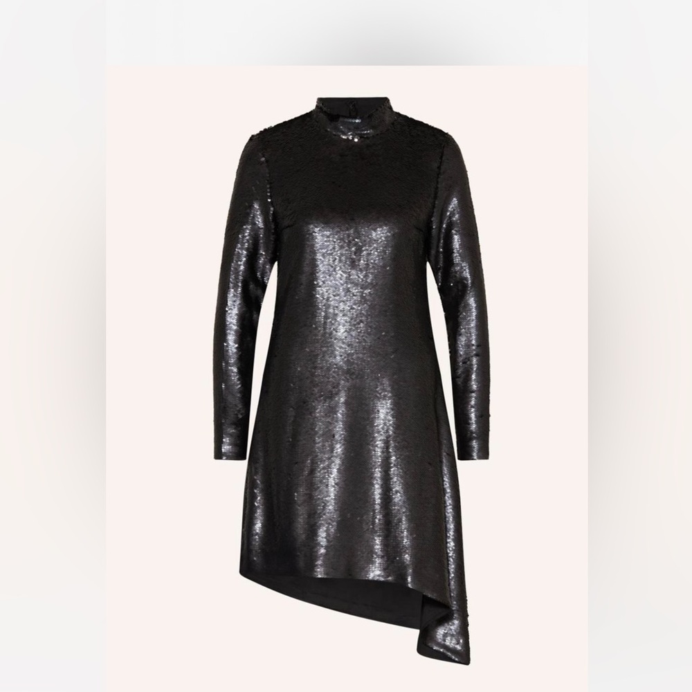 COS Black Long Sleeve Dress